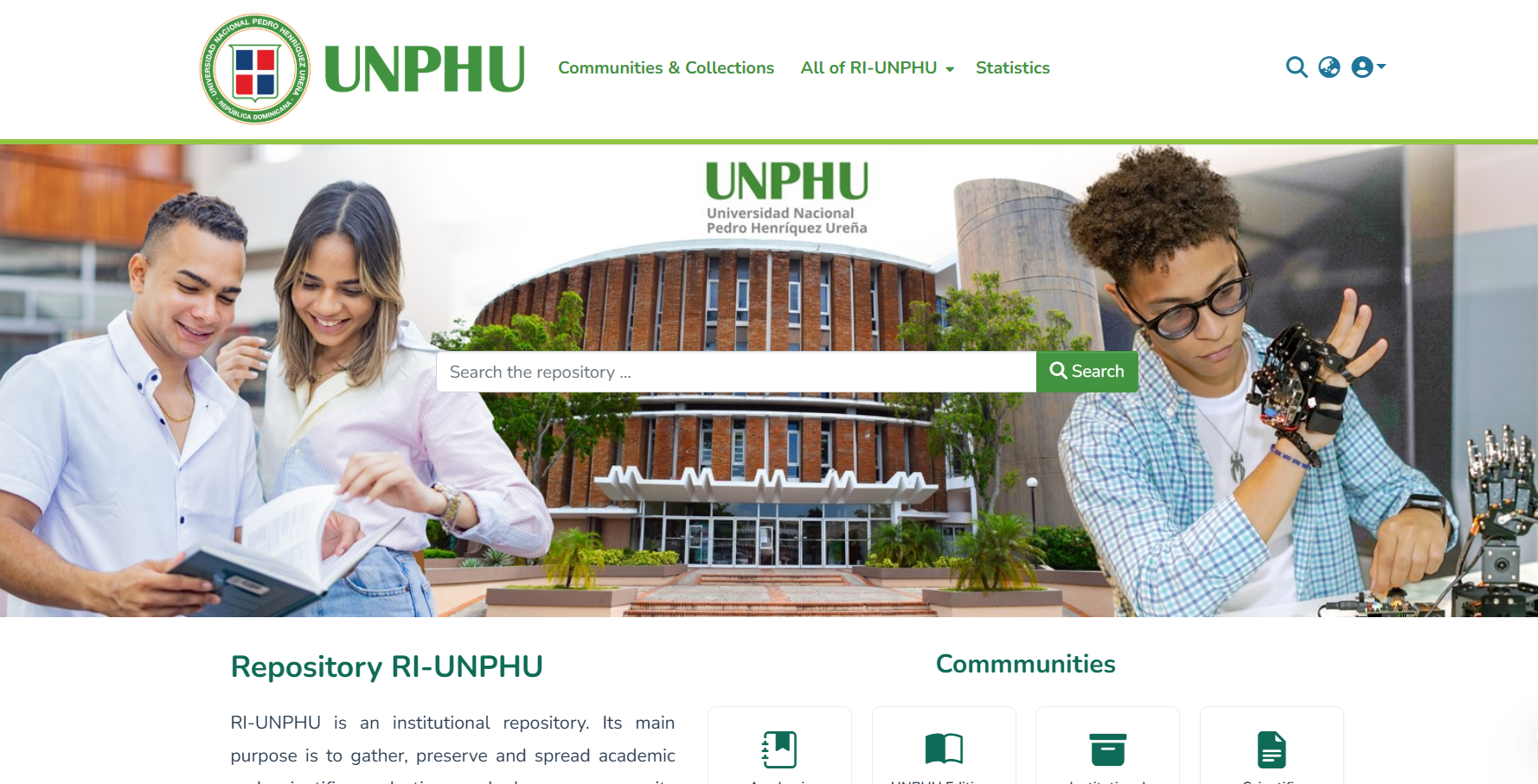UNPHU Repository preview